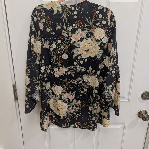 Farm Rio Floral Kimono Cardigan - Picture 5 of 5